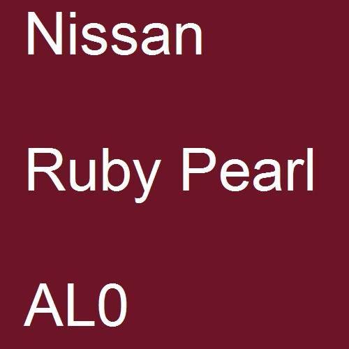 Nissan, Ruby Pearl, AL0.